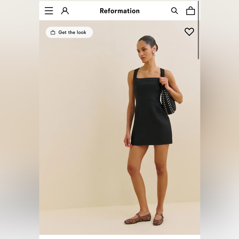 Reformation Celosia minidress